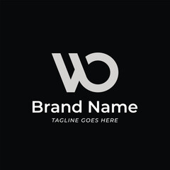 WO Letter Logo