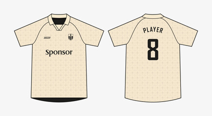Retro jersey vintage soccer style