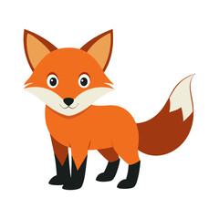 Obraz premium fox mascot illustration