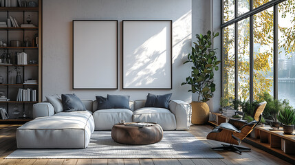 home two painting mockup, living room interior, bedroom wall art mockup, house wall canvas mock up, house interior background