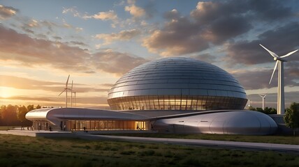 Obraz premium modern factory