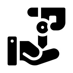valet glyph icon