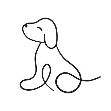 recommend clip art: Dog Character Vector, Coloring Book Page with Dog, Coloring page outline of a cute dog, coloring page with Animal character