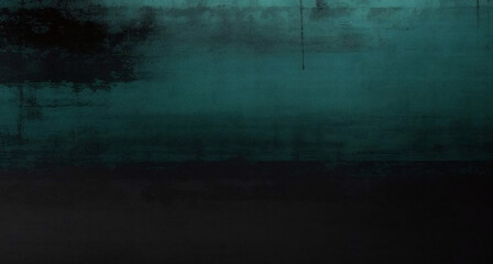 Green aqua grunge backdrop or texture. with copy space image. Place for adding text or design