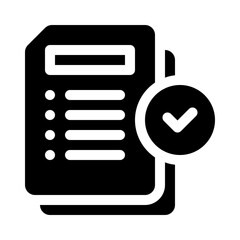 document glyph icon