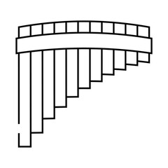 new-age music line icon vector. new-age music sign. isolated contour symbol black illustration