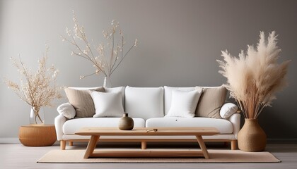 White blank notice boards with wooden frame on white wall. Partially lit by sunshine. Template for your content. 3D illustration.