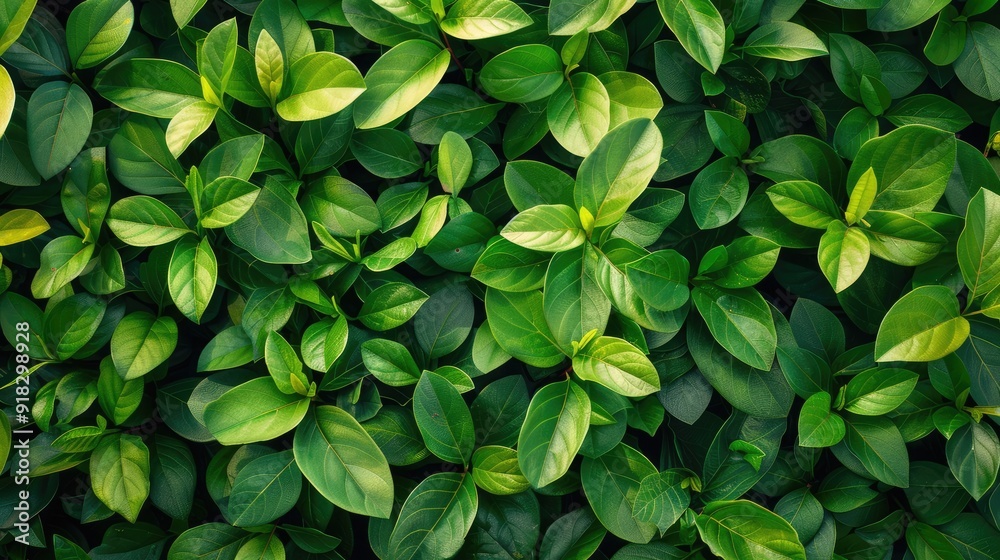 Canvas Prints Abstract background of green leaves