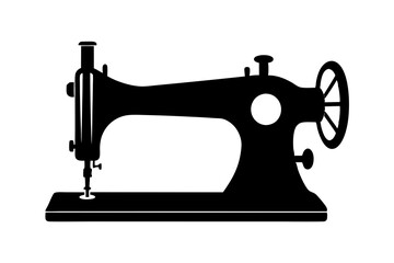 Sewing Machine  art vector illustration