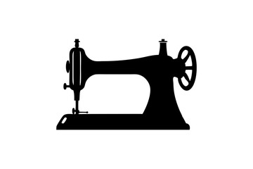 Sewing Machine  art vector illustration