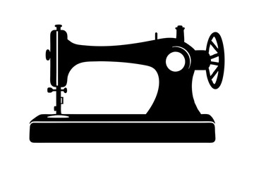 Sewing Machine  art vector illustration