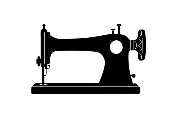 Sewing Machine  art vector illustration