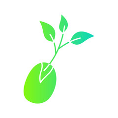 Sprouts Gradient Flat