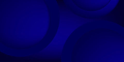 Abstract dark blue background with circle.  Modern and Creative Trend design in vector illustration