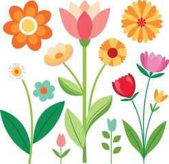 background with flowers