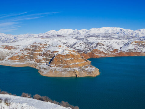 Charvak Reservoir, Uzbekistan