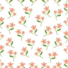 seamless pattern with flowers