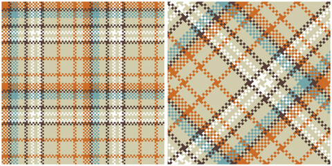 Scottish Tartan Plaid Seamless Pattern, Plaid Pattern Seamless. for Scarf, Dress, Skirt, Other Modern Spring Autumn Winter Fashion Textile Design.