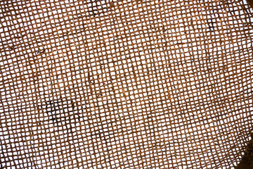 manual classic sieve made of leather for sifting grain,