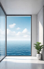 Fototapeta premium room with a window