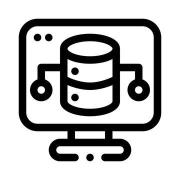 database line icon