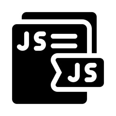 JavaScript glyph icon