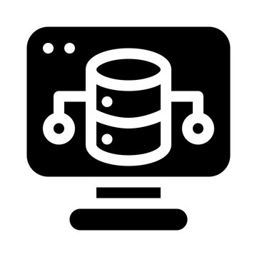 database glyph icon