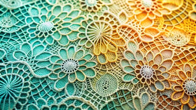 Ephemeral Echoes: A Modernist Impression of Delicate Lace  AI Generated