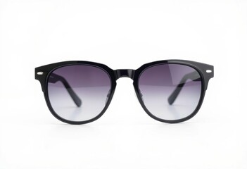 Fototapeta premium A pair of black framed sunglasses with a gradient lens