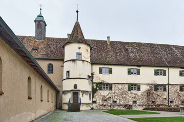 Minster of St.Mary and St. Mark's in the Monastic Island of Reichenau Island. One of the World Heritage Sites in Germany