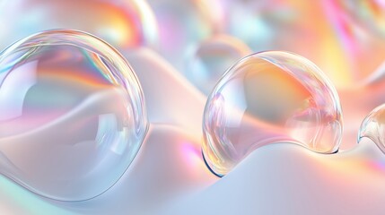 Dynamic Play of Iridescent Bubbles on Soft Surfaces