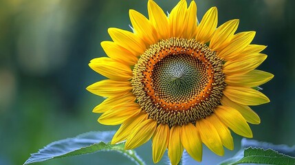 Fototapeta premium Vibrant Sunflower in Bloom