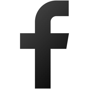 Facebook Meta Social Media Minimal Dark Icon