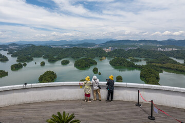 landscape of hangzhou qiandao lake 