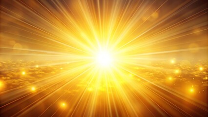 A Captivating Abstract Representation of Sunlight and Warmth  Generative AI