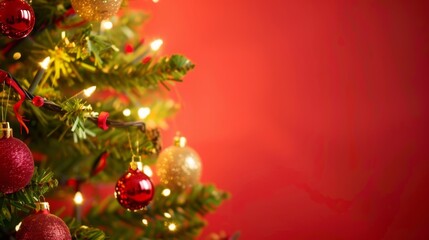 Merry Christmas and Happy New Year background