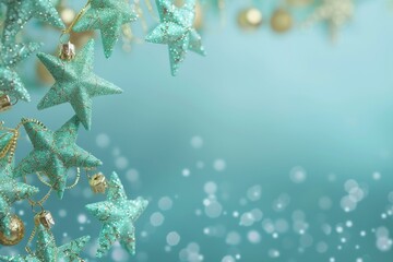Merry Christmas and Happy New Year background