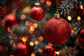 Merry Christmas and Happy New Year background