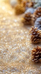 Merry Christmas and Happy New Year background