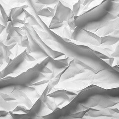 Fototapeta premium white crumpled paper