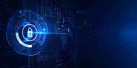 Obraz premium Data Protection Strategies to Enhance Cyber Security and Safeguard Privacy.