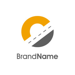 Simple Initial O Way Logo