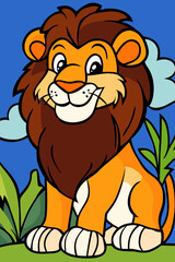 Obraz premium Animal Coloring Book 