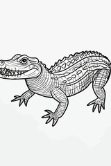 Obraz premium Animal Coloring Book