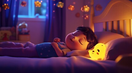 Children's cartoons sleep with lullabies