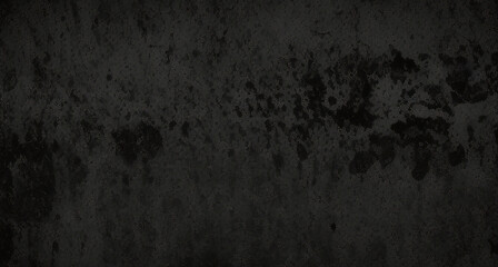 Obraz premium abstract black wall texture for pattern background wide panorama picture black wall texture rough background dark concrete floor or old grunge background with black 