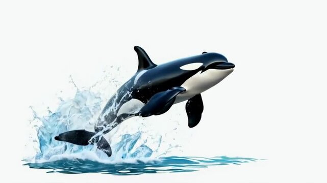 dolphin in the water