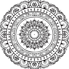 Discover Exquisite Mandala Vector Design: Perfect for Your Next Creative Project EPS File