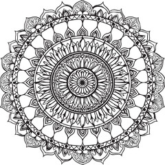 Discover Exquisite Mandala Vector Design: Perfect for Your Next Creative Project EPS File