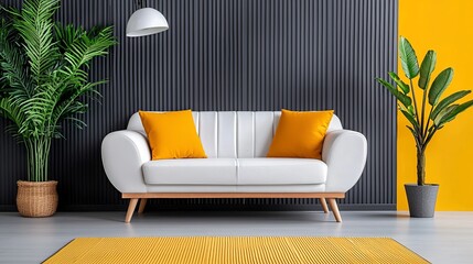 Minimalist home organization, decluttered living space